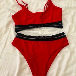 Shein two piece swim suit